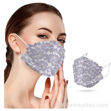 Máscara facial desechable de adultos blancos máscara facial coreana KF94